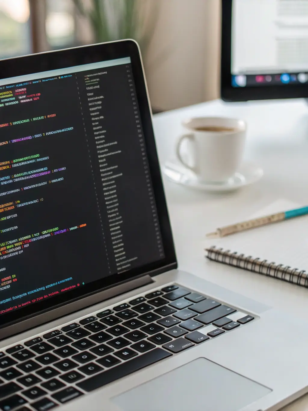 A dynamic image of JavaScript code in action, showing interactive web elements and animations, used to promote the JavaScript bootcamp.