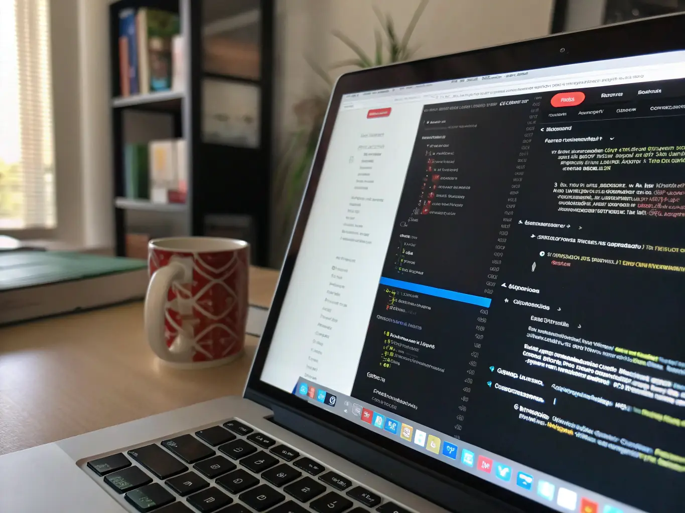 An image of JavaScript code running dynamically on a web browser, showcasing its interactive capabilities, within the Brightcore coding bootcamp environment.